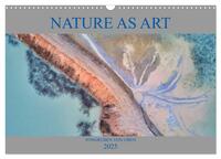 Vorderes Coverbild Nature as Art - Tongruben von oben (Wandkalender 2025 DIN A3 quer), CALVENDO Monatskalender