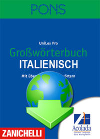 Vorderes Coverbild PONS Großwörterbuch Italienisch Deutsch-Italienisch / Italienisch-Deutsch