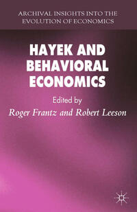 Vorderes Coverbild Hayek and Behavioral Economics