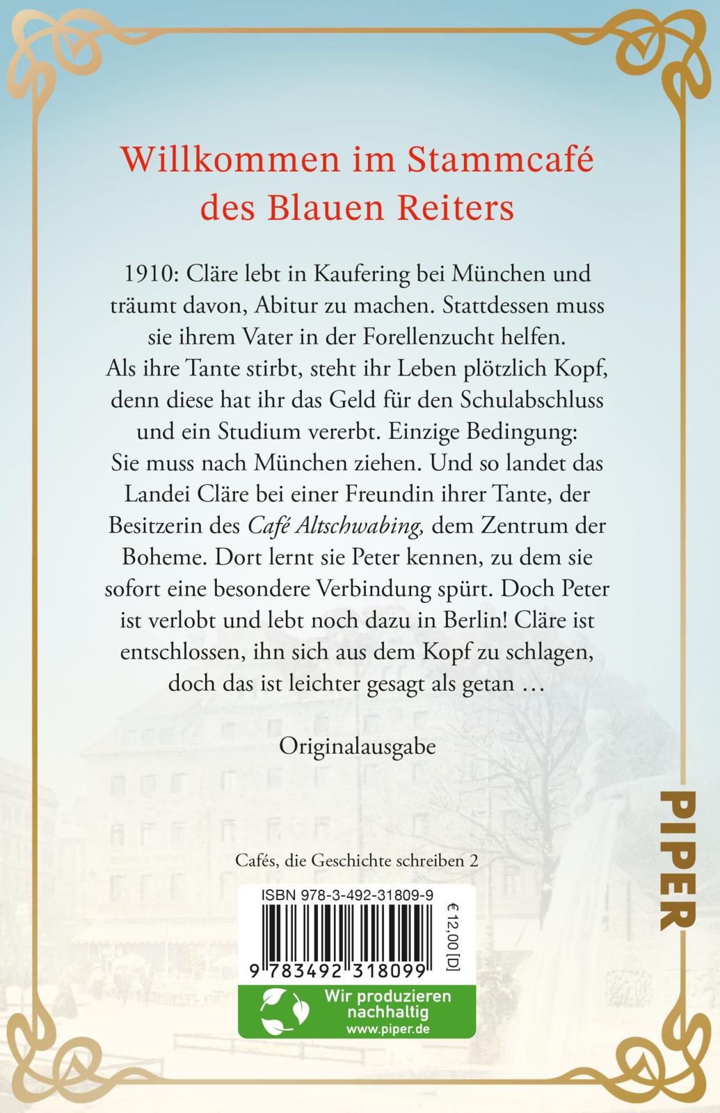 Rückseitencover Café Altschwabing