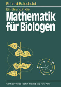 Vorderes Coverbild Einführung in die Mathematik für Biologen