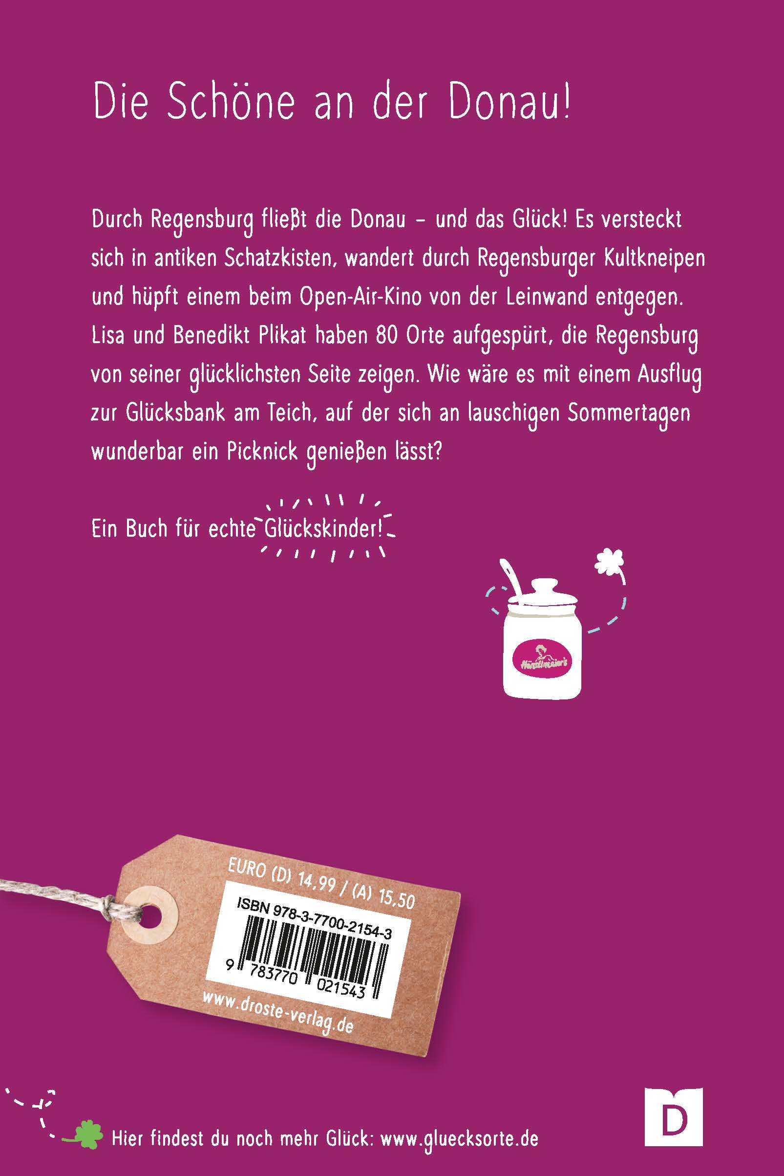 Rückseitencover Glücksorte in Regensburg