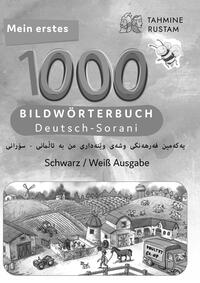 Vorderes Coverbild Meine ersten 1000 Wörter Bildwörterbuch Deutsch-Sorani, Tahmine und Rustam