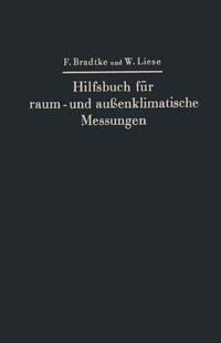 Vorderes Coverbild Hilfsbuch für raum- und außenklimatische Messungen
