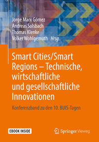 Vorderes Coverbild Smart Cities/Smart Regions – Technische, wirtschaftliche und gesellschaftliche Innovationen