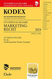 Vorderes Coverbild KODEX Studienausgabe Marketingrecht
