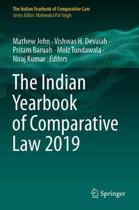 Vorderes Coverbild The Indian Yearbook of Comparative Law 2019
