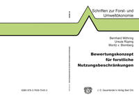 Vorderes Coverbild Bewertungskonzept für forstliche Nutzungsbeschränkungen