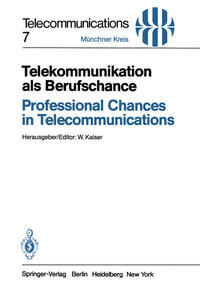 Vorderes Coverbild Telekommunikation als Berufschance / Professional Chances in Telecommunications