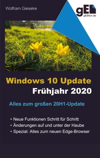 Vorderes Coverbild Windows 10 Update - Frühjahr 2020