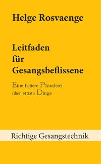 Vorderes Coverbild Leitfaden für Gesangsbeflissene