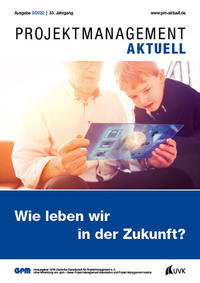 Vorderes Coverbild PROJEKTMANAGEMENT AKTUELL 3 (2022)