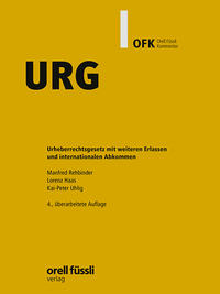 Vorderes Coverbild URG Kommentar