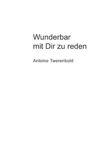 Vorderes Coverbild Wunderbar mit Dir zu reden