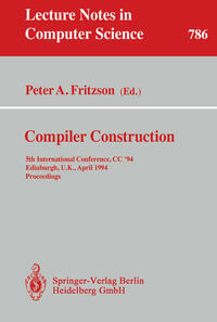 Vorderes Coverbild Compiler Construction