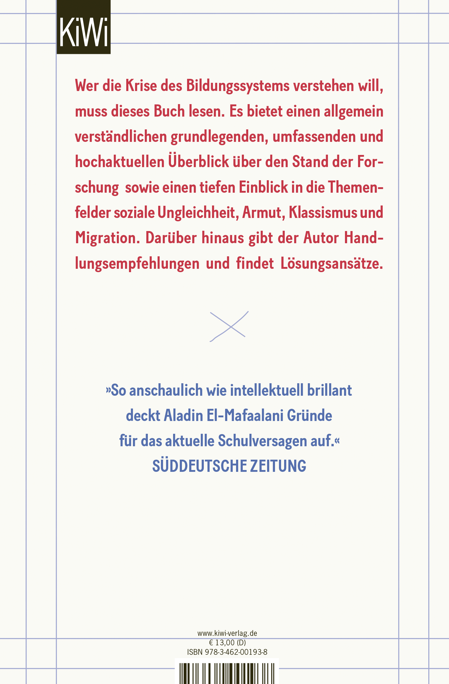 Rückseitencover Mythos Bildung