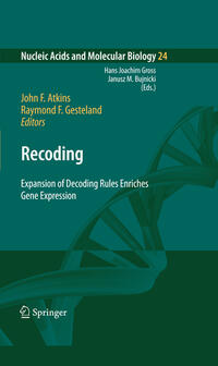 Vorderes Coverbild Recoding: Expansion of Decoding Rules Enriches Gene Expression