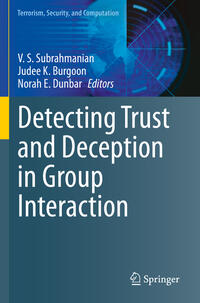 Vorderes Coverbild Detecting Trust and Deception in Group Interaction