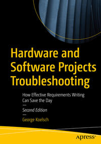Vorderes Coverbild Hardware and Software Projects Troubleshooting