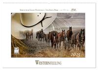Vorderes Coverbild Western-Feeling (Wandkalender 2025 DIN A2 quer), CALVENDO Monatskalender