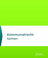 Vorderes Coverbild Kommunalrecht Sachsen