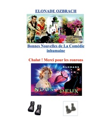 Vorderes Coverbild Bonnes nouvelles de la comédie inhumaine