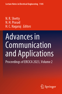 Vorderes Coverbild Advances in Communication and Applications