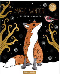 Vorderes Coverbild Glitzer-Malbuch