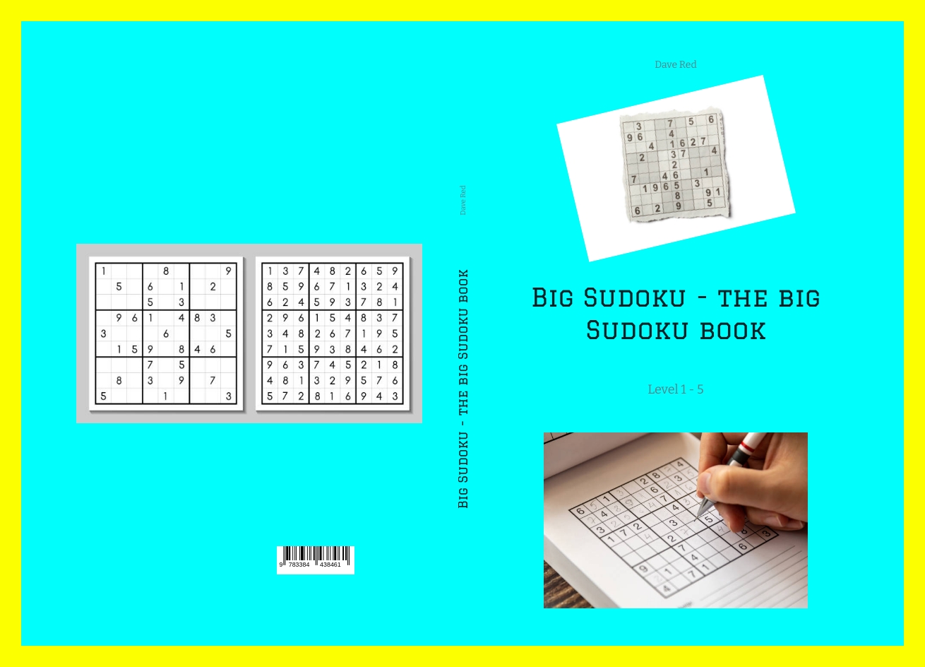 Gesamtes Coverbild Big Sudoku - the big Sudoku book