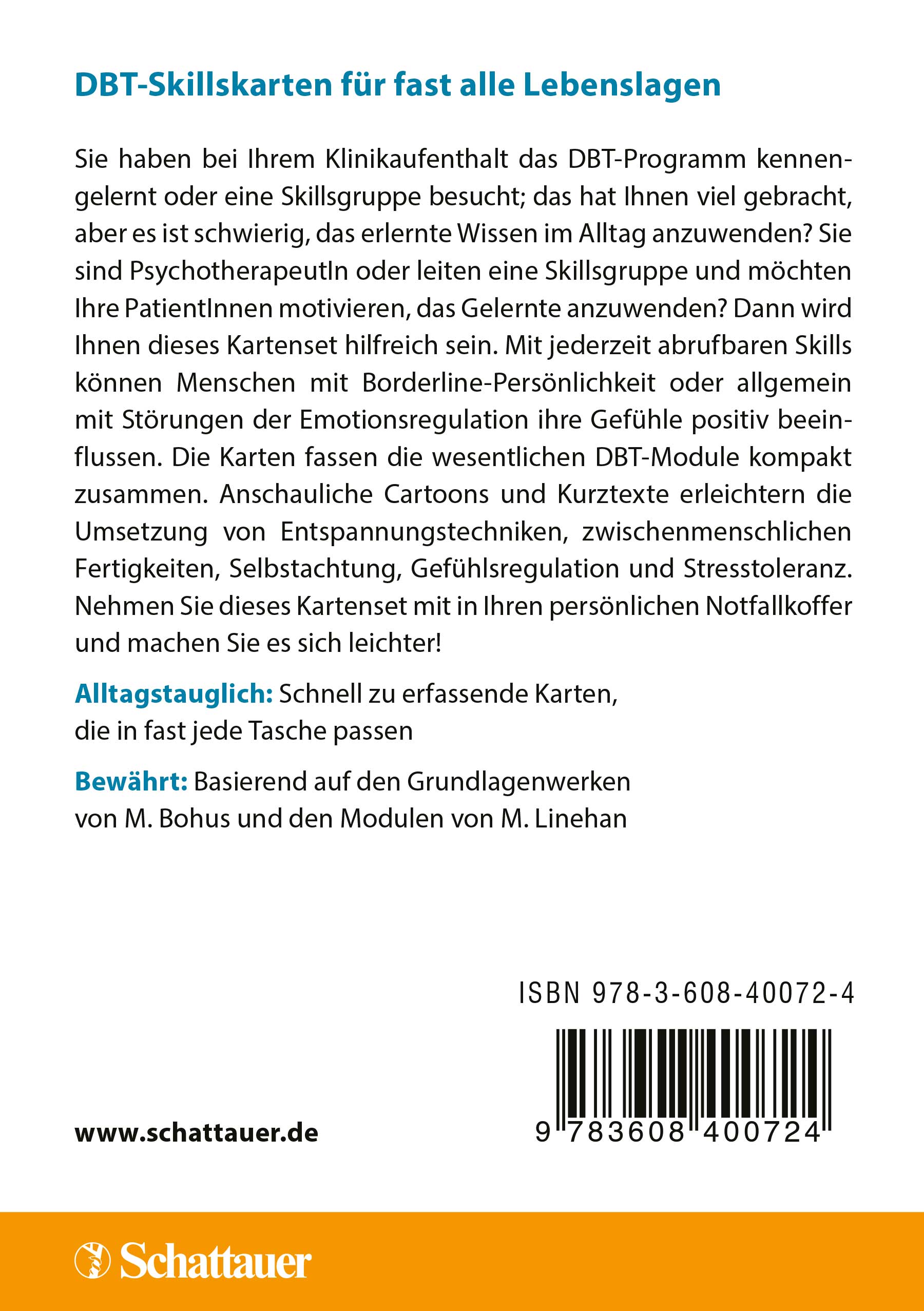 Rückseitencover DBT-Skills to go!
