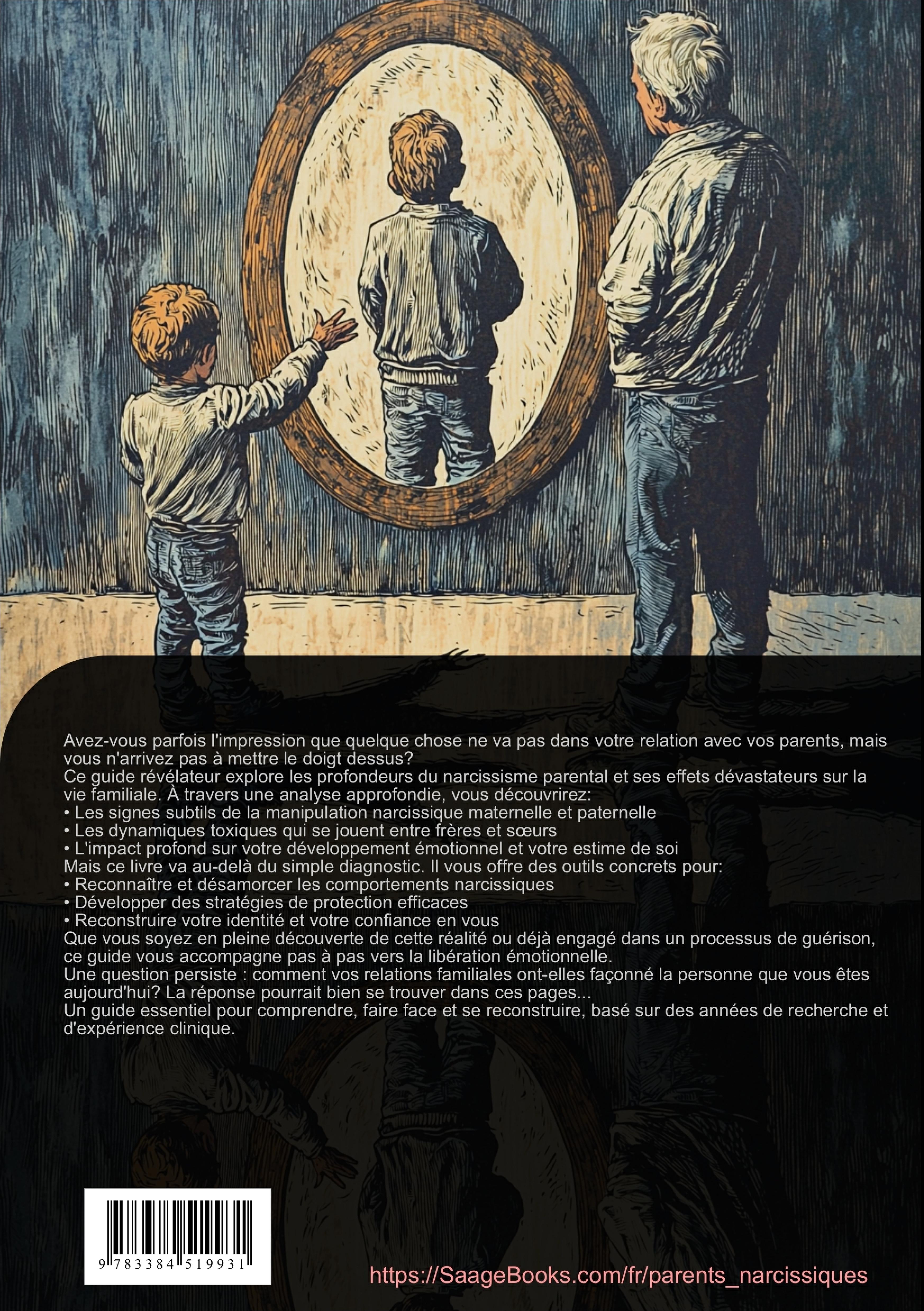 Rückseitencover Parents Narcissiques: Le Guide pour Comprendre le Narcissisme Pathologique