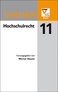 Vorderes Coverbild Hochschulrecht