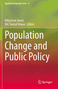 Vorderes Coverbild Population Change and Public Policy