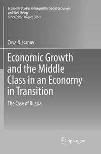 Vorderes Coverbild Economic Growth and the Middle Class in an Economy in Transition