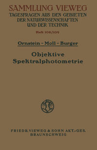 Vorderes Coverbild Objektive Spektralphotometrie