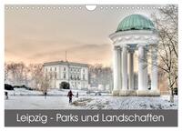 Vorderes Coverbild Leipzig - Parks und Landschaften (Wandkalender 2025 DIN A4 quer), CALVENDO Monatskalender