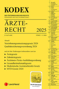 Vorderes Coverbild KODEX Ärzterecht 2025 - inkl. App