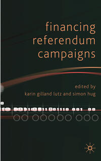 Vorderes Coverbild Financing Referendum Campaigns