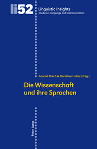 Vorderes Coverbild Die Wissenschaft und ihre Sprachen