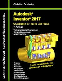 Vorderes Coverbild Autodesk Inventor 2017 - Grundlagen in Theorie und Praxis