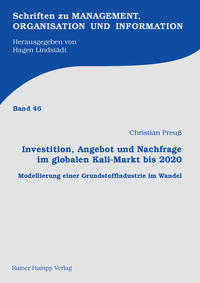 Vorderes Coverbild Investition, Angebot und Nachfrage im globalen Kali-Markt bis 2020