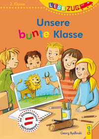 Vorderes Coverbild LESEZUG/2. Klasse: Unsere bunte Klasse
