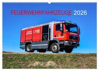 Vorderes Coverbild Feuerwehrfahrzeuge (Wandkalender 2026 DIN A2 quer), CALVENDO Monatskalender