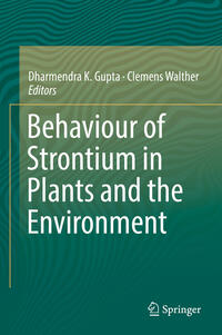 Vorderes Coverbild Behaviour of Strontium in Plants and the Environment