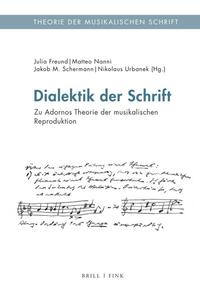 Vorderes Coverbild Dialektik der Schrift