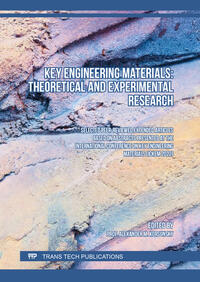 Vorderes Coverbild Key Engineering Materials: Theoretical and Experimental Research