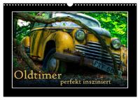 Vorderes Coverbild Oldtimer perfekt insziniert (Wandkalender 2025 DIN A3 quer), CALVENDO Monatskalender