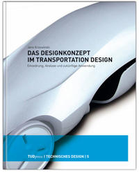 Vorderes Coverbild Das Designkonzept im Transportation Design