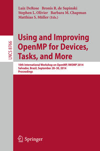 Vorderes Coverbild Using and Improving OpenMP for Devices, Tasks, and More