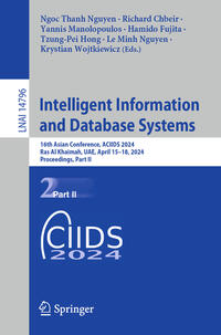 Vorderes Coverbild Intelligent Information and Database Systems
